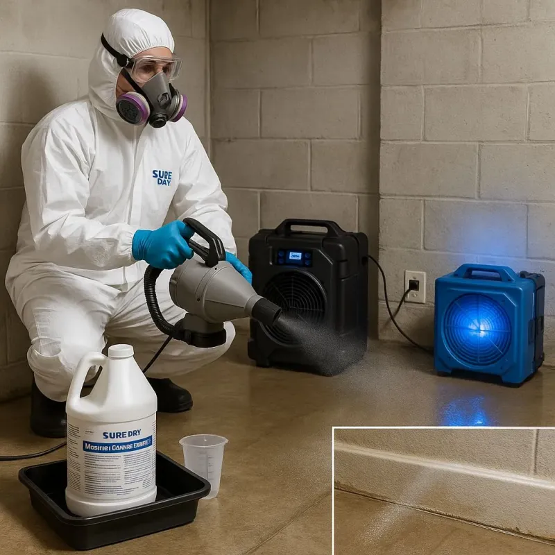 Sanitization and Odor Removal process in Freeburg, IL