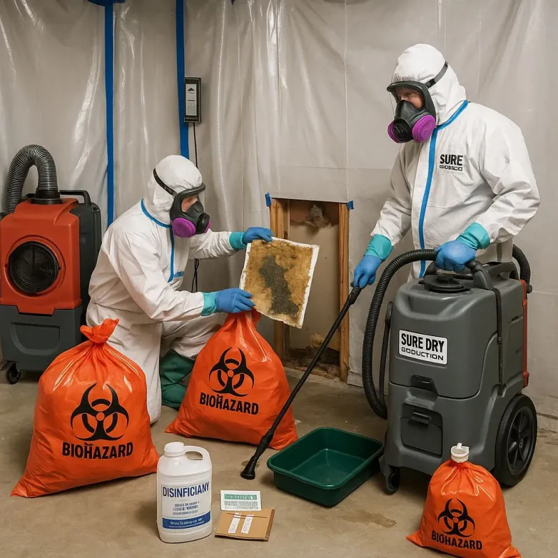 Contaminated Water Handling Protocols process in Freeburg, IL