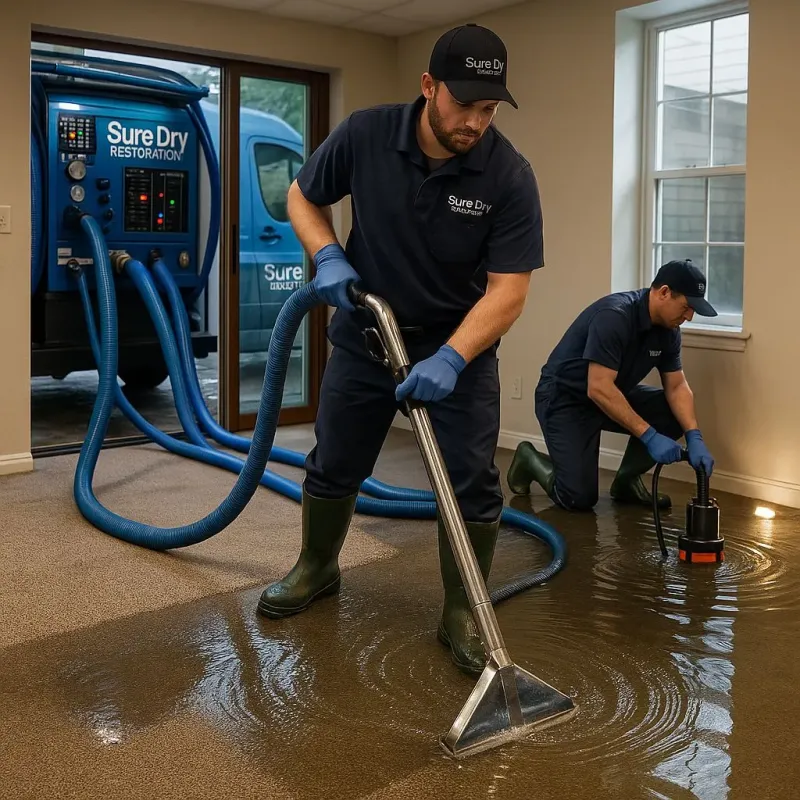Water Extraction and Removal process in Freeburg, IL